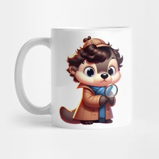 Cute Cumberbatch Sherlock Otter Mug